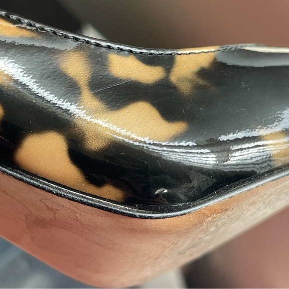 Ann Taylor Mila Tortoiseshell Print Pumps Size 6 - Picture 12 of 16